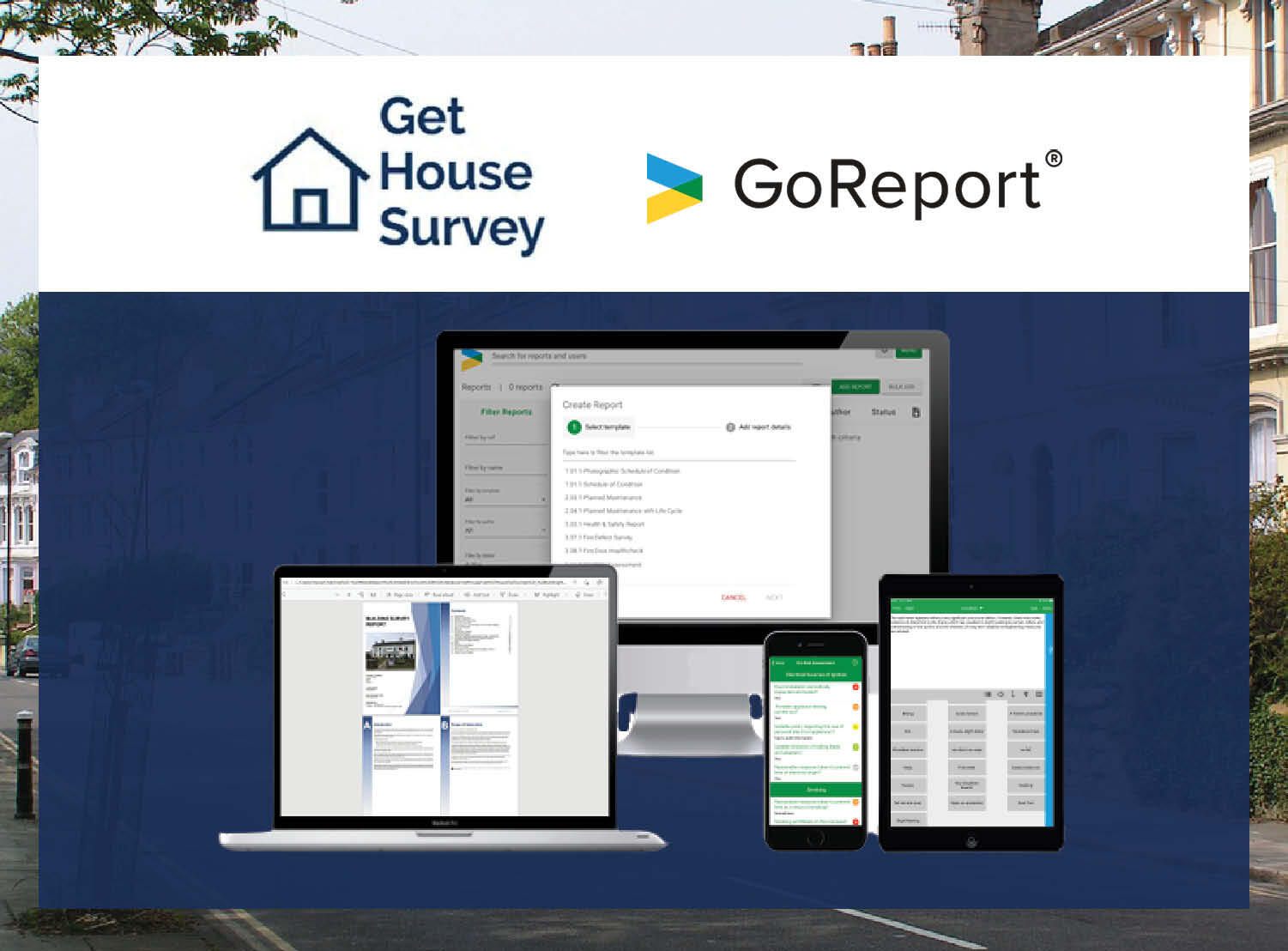 Proptech specialist GetHouseSurvey.ie partners with GoReport Digital Surveying Software to boost Surveying efficiencies.