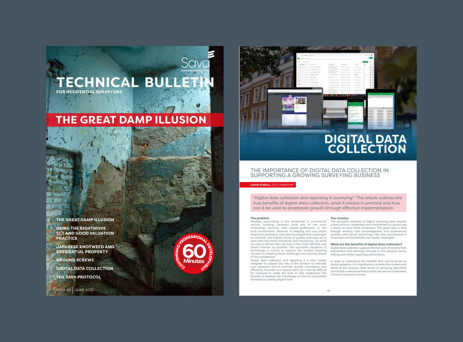 Sava Technical Bulletin: The importance of digital data collection in supporting a growing surveying business.