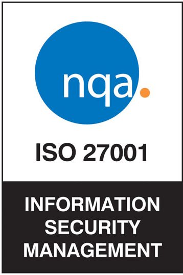 ISO 27001 information security management certificate image